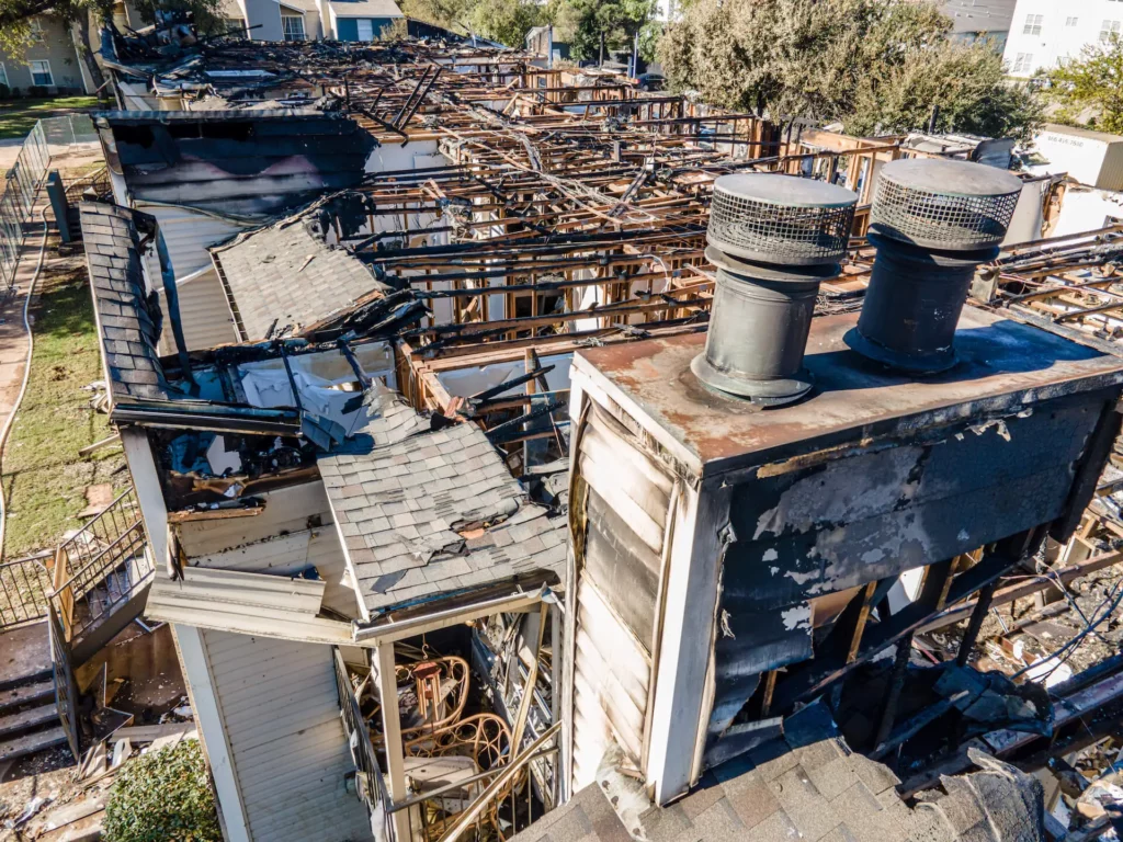 Fire Damage Roof Repair