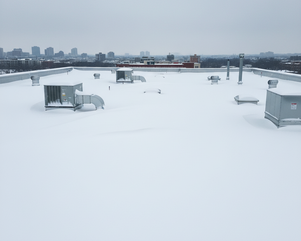 Freeze Damage Roof Repair for Columbus Commercial Buildings
